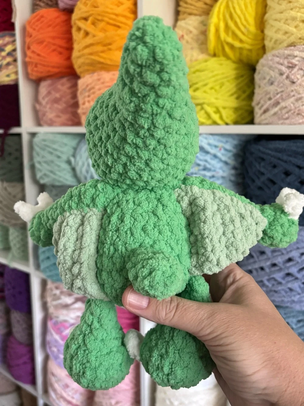 Crochet Baby Pterodactyl Plush Handmade
